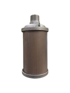 {E} X10 1" H.P. Muffler w/ Relief Vlv
