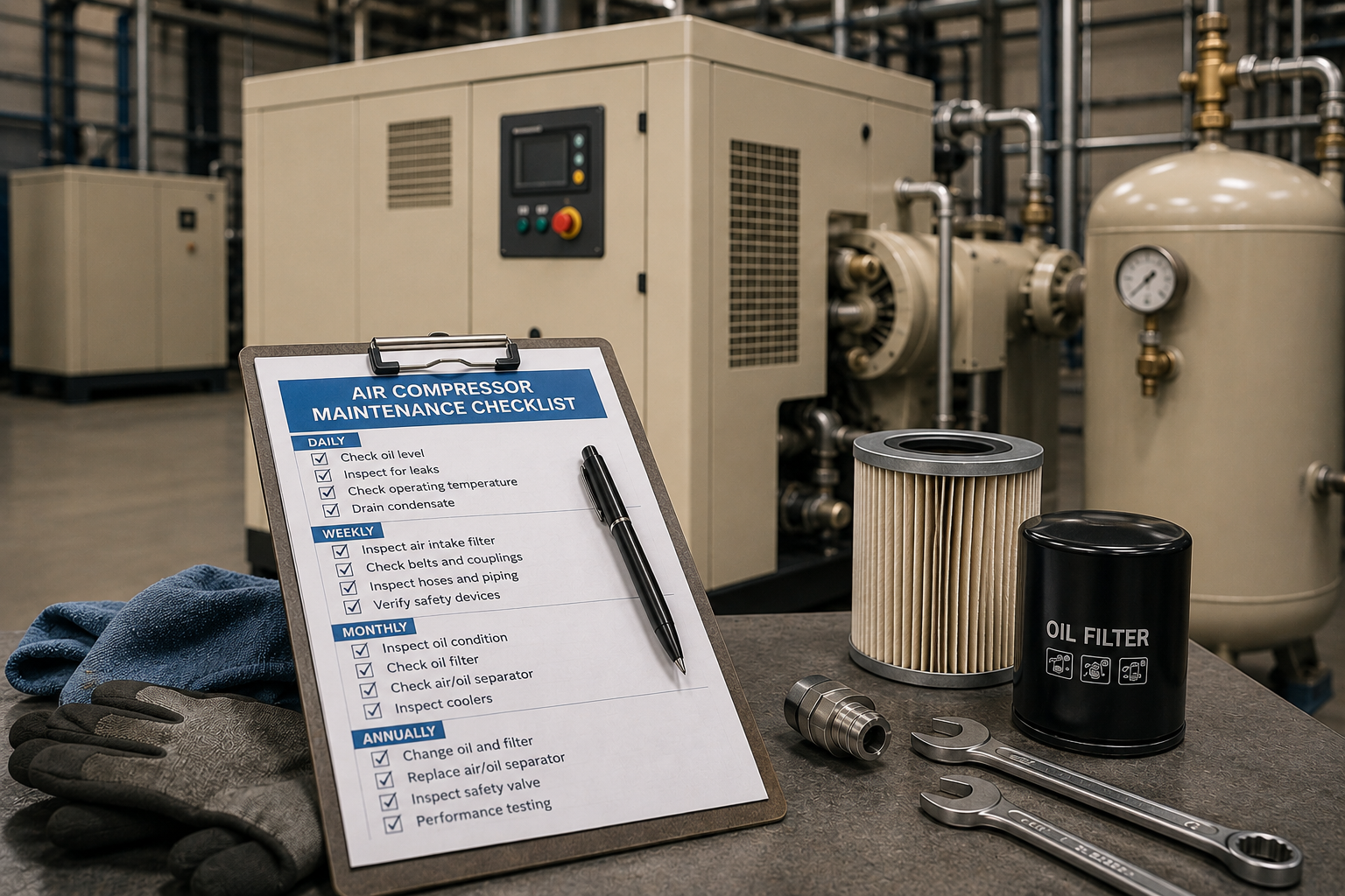 How Often Should You Service an Air Compressor? 