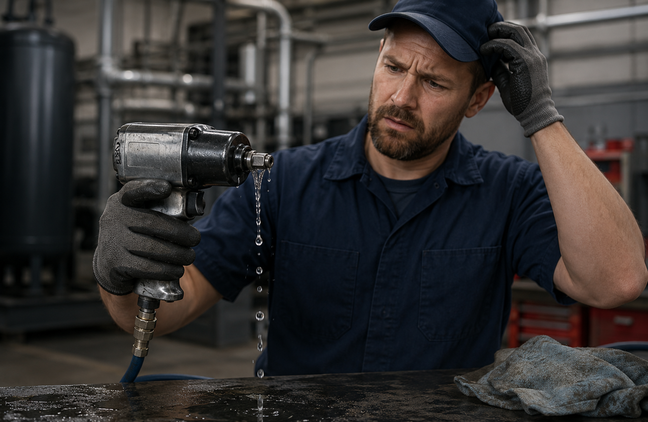 Why Is My Air Compressor Producing Water?